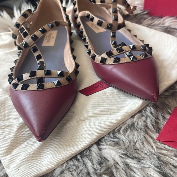 Valentino shoes flats with stud - Picture 3 of 4